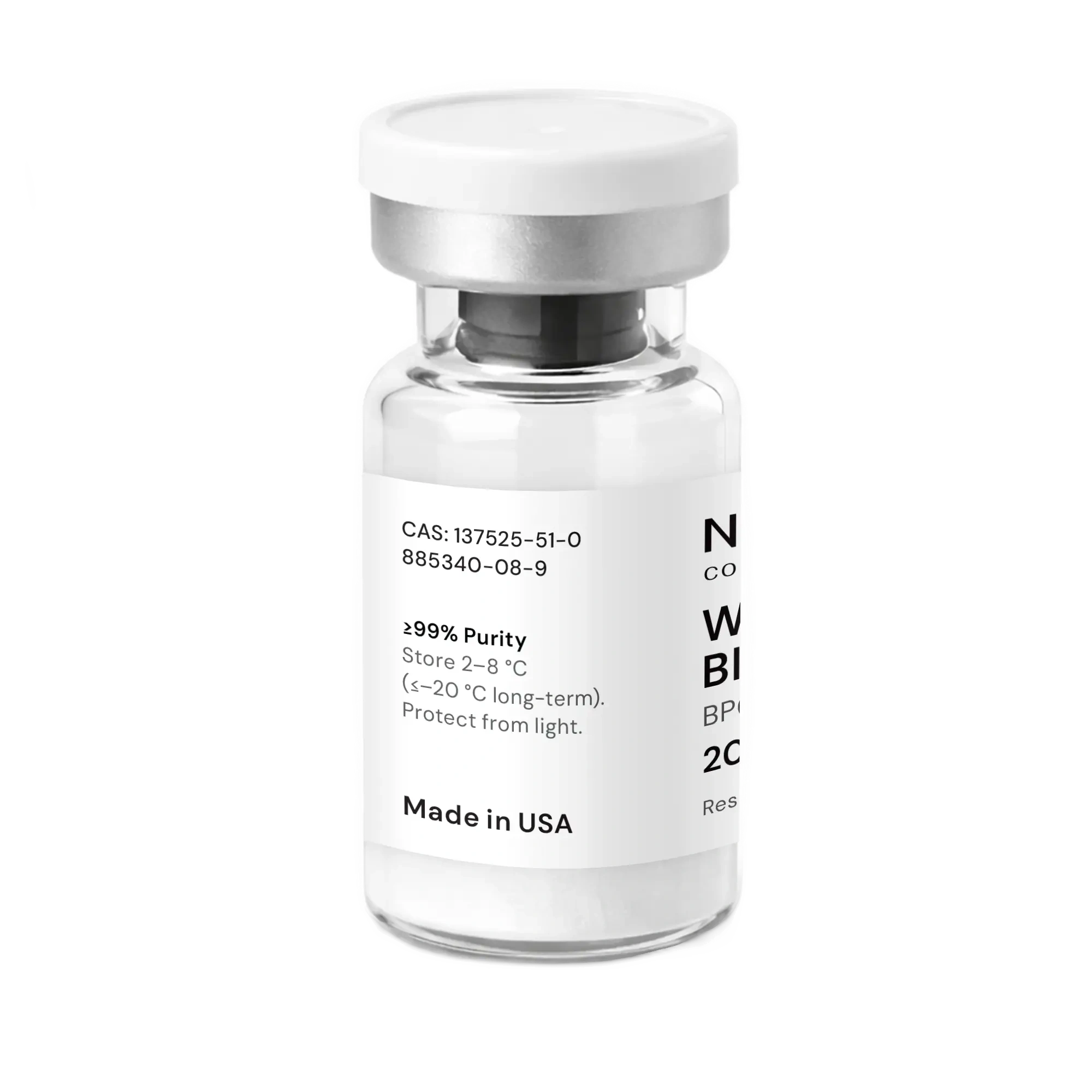 Wolverine Blend BPC-157 10mg + TB500 10mg - Image 2