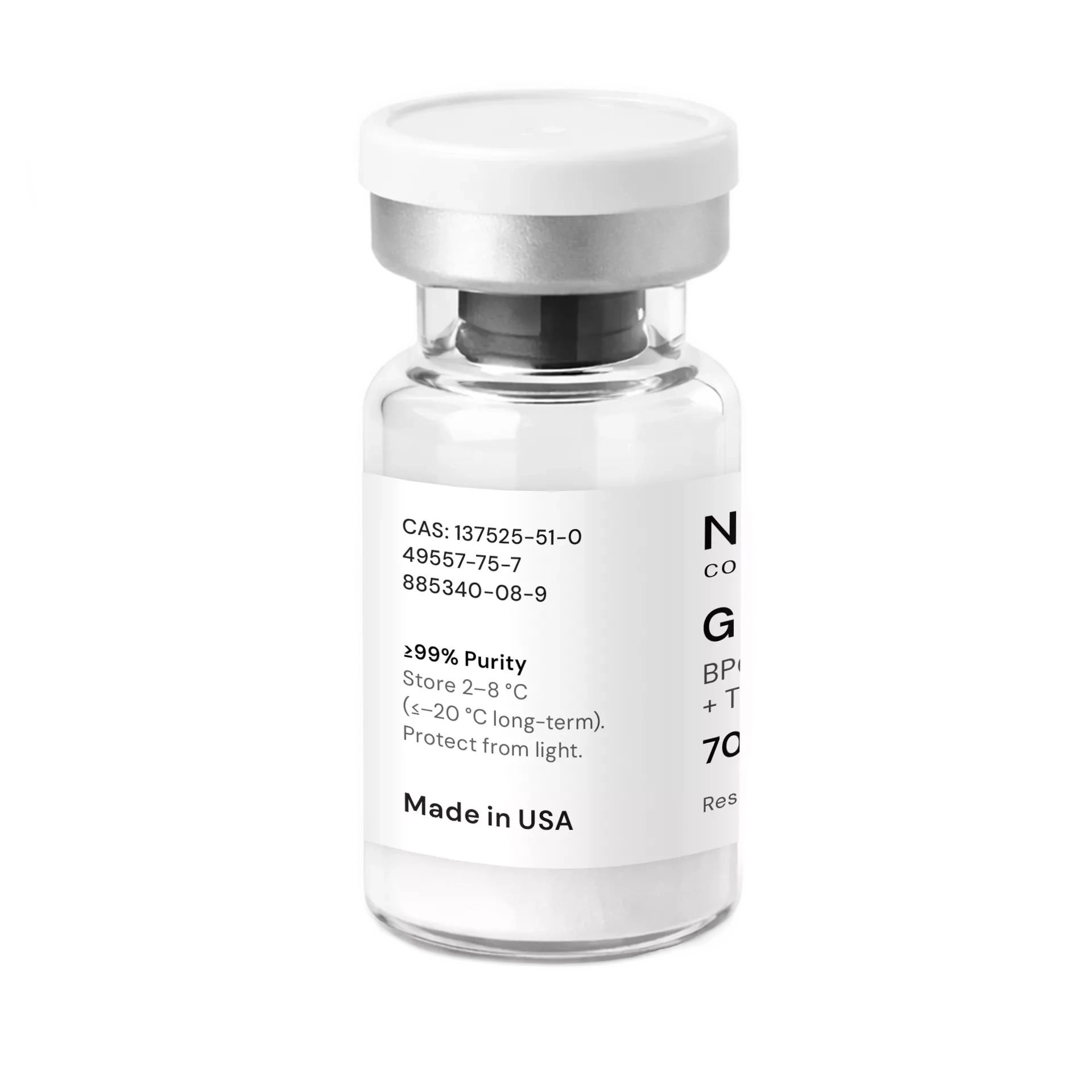 GLOW BPC 157 10mg + GHK-CU 50mg + TB500 10mg - Image 2